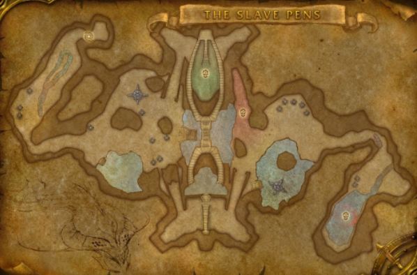tbc anniversary slave pens layout